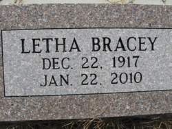 Letha <I>Reed</I> Bracey 