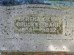 Bertha Dena <I>Brooks</I> Barr 