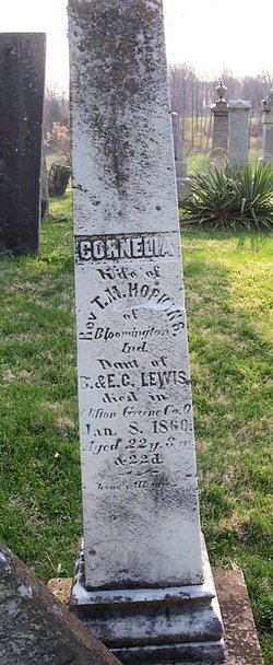 Cornelia <I>Lewis</I> Hopkins 