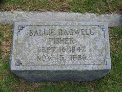 Sarah L. “Sallie” <I>Bagwell</I> Fisher 