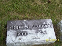 Abbie Josephine <I>Smith</I> Babbitt 