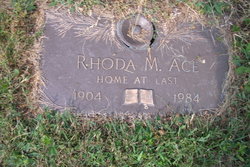 Rhoda M Ace 