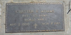 Chester E. Adams 