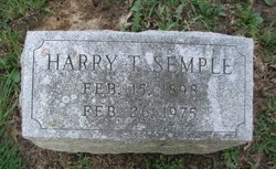 Harry Tonge Semple 