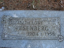 Elizabeth Vera “Lowe” <I>Knapp</I> Wesenberg 