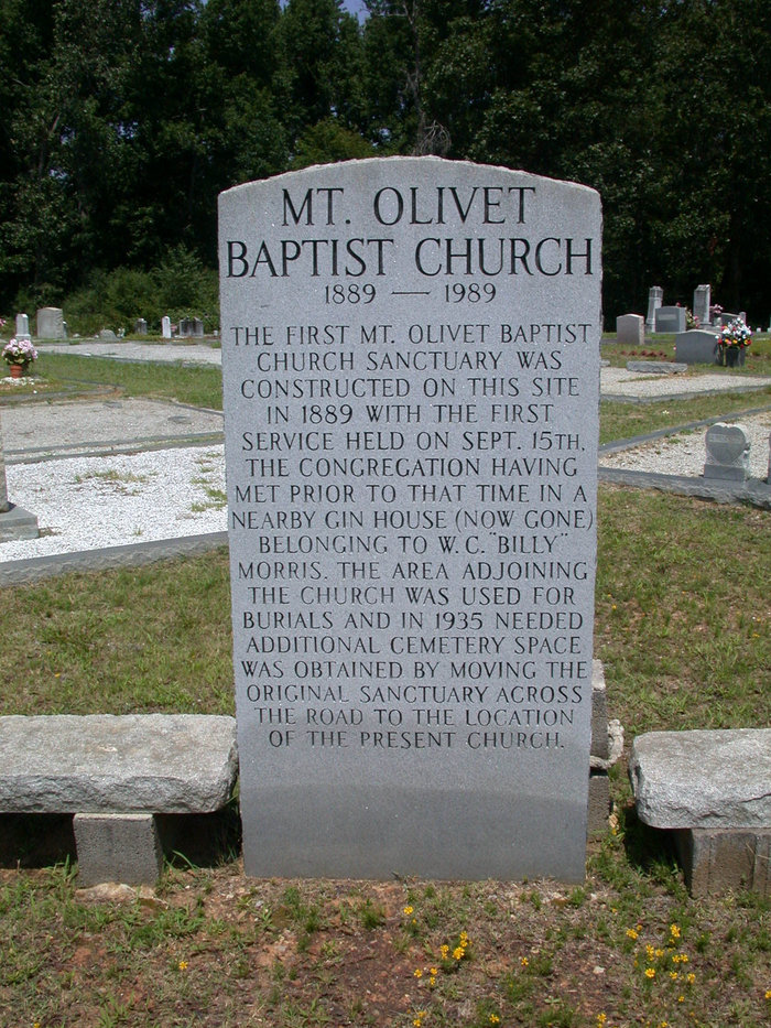 Mount Olivet Baptist Church Cemetery