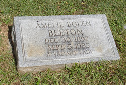 Amelie Sampford <I>Bolen</I> Beeton 