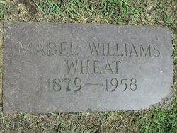 Mabel <I>Williams</I> Wheat 