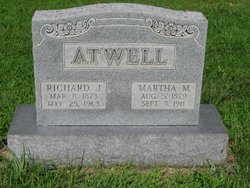 Martha Melvina <I>Kinworthy</I> Atwell 