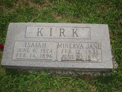 Minerva Jane <I>Atkisson</I> Kirk 