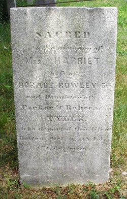 Harriet <I>Tyler</I> Rowley 