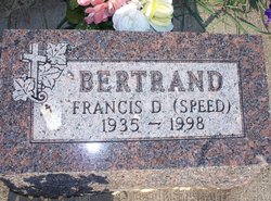 Francis Durward “Speed” Bertrand 