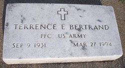 PFC Terrence Earl Bertrand 