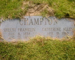 Celia Katherine <I>Allen</I> Champion 