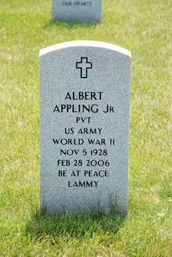 Pvt Albert Appling Jr.
