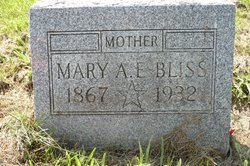 Mary Ann “Mollie” <I>O'Brien</I> Bliss 