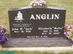 Elizabeth “Bette” <I>Mikesell</I> Anglin 