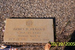 Sgt James Dickerson Arnold 