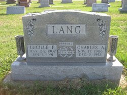 Lucille Frances <I>Hampton</I> Lang 