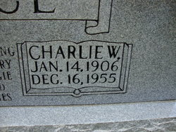 Charlie W Brice 