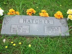 Arvilla Marguerite <I>Hunter</I> Hatcher 