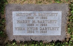 Milton Harmony Bartlett 