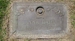 Anna <I>Ellison</I> Dahl 