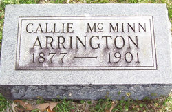 Callie <I>McMinn</I> Arrington 