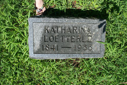 Katrina “Katherine” <I>Suger</I> Loetterle 
