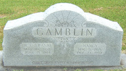 B. F. “Frank” Gamblin 