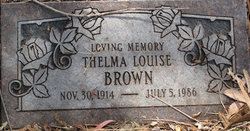 Thelma Louise Brown 