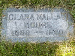 Clara <I>Wallan</I> Moore 