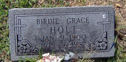 Birdie Grace <I>King</I> Holt 