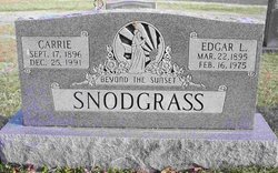 Edgar L Snodgrass 