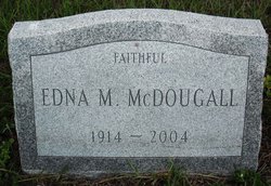 Edna Mae <I>Luft</I> McDougall 