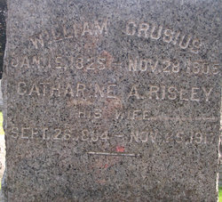 Catharine Amelia <I>Risley</I> Crusius 