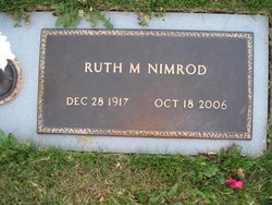 Ruth M <I>Beers</I> Nimrod 