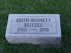 Edith <I>Bennett</I> Reitzel 