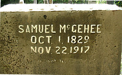 Maj Samuel Albert McGehee 