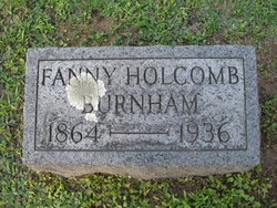 Fanny <I>Holcomb</I> Burnham 
