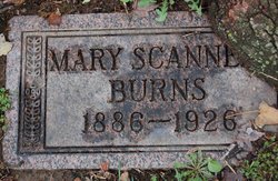 Mary <I>Scannell</I> Burns 