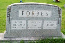 Cecelia <I>Jenkins</I> Forbes 