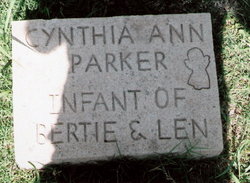 Cynthia Ann Parker 