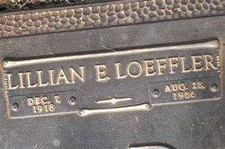 Lillian E. <I>Loeffler</I> Thedford 
