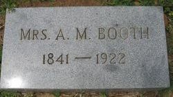 Mrs A M Booth 