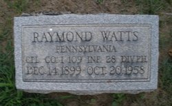 Corp Raymond Eugene Watts 