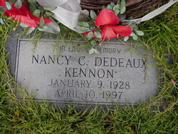 Nancy C. <I>Dedeaux</I> Kennon 