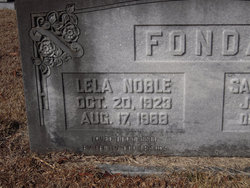 Lela <I>Noble</I> Fonda 