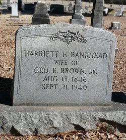Harriett F <I>Bankhead</I> Brown 