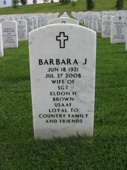 Barbara J <I>Jones</I> Brown 